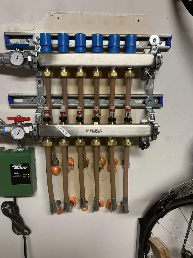 Plumber performing Leak Detection at a residential property in Powder Springs